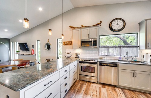 Spicewood House | Lakefront Home: Hot Tub, Boat Slip, and Game Room