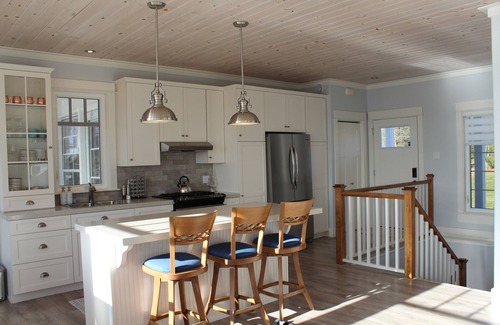 Springfield House | Lakefront Home on Washademoak Lake with Dock and 255 ft of Water Frontage.