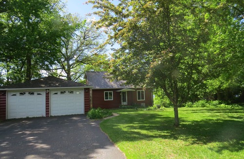 Rice Lake House | Scenic Lakefront Home with Dock & 9.8/10 Guest Rating
