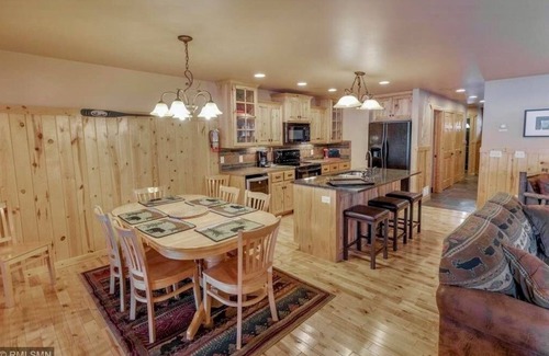 Pequot Lakes Resort | Lakefront Home on the Whitefish Chain - Outdoor Pool, Pickleball Courts and More