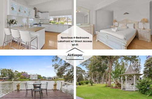 Chittaway Bay House | Idyllic Lakefront Home with Direct Access to Ourimbah Creek