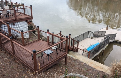 Southmont House | Lakefront Retreat with Pool, Hot Tub & Pet-Friendly Perks