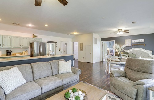 Horseshoe Bend House | Lakefront Escape in Horseshoe Bend with Boat Dock & Spa