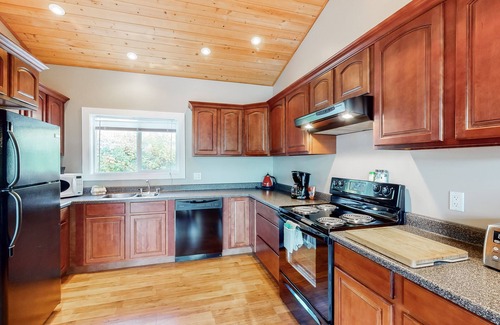 Christina Lake House | Lakefront Getaway with Private Dock and Scenic Views
