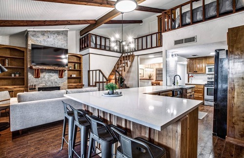 Point Venture House | Serene Lakefront House with Dock and Cozy Decks