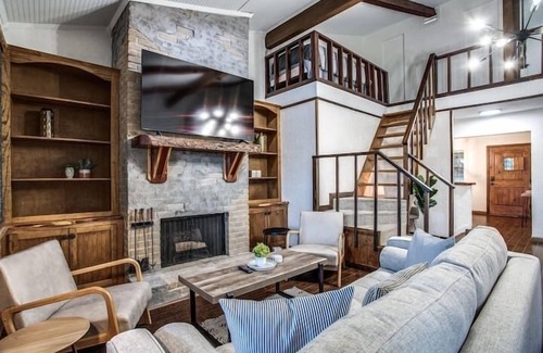 Point Venture House | Serene Lakefront House with Dock and Cozy Decks