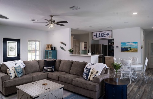 Belton House | Beautiful Lakefront House with Pool & Private Beach Access