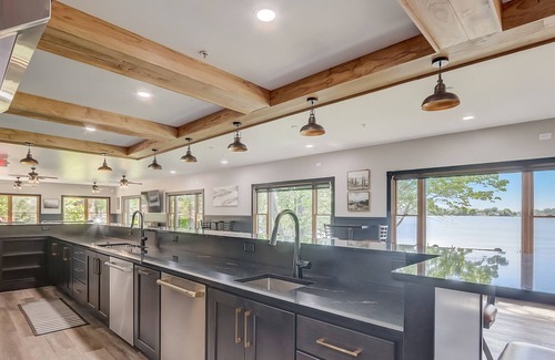 Markesan House | Incredible Waterfront Rental with Game Room & Ocean Views