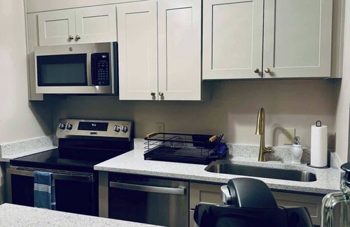 Auburn Condo | Lakefront, Incredible Condo by College St-King Bed, Full Kitchen, Full Bathroom