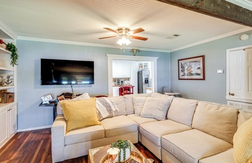 Jonesville Cabin | Idyllic Lakefront Jonesville Cabin with Dock and Fire Pit