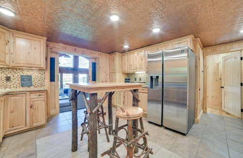 Kalkaska Cottage | Cozy Lakefront Kalkaska Cottage with Fire Pit & Spa
