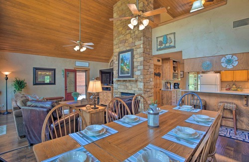 Granbury House | Idyllic Lakefront Retreat: Private Dock & Game Room Awaits!