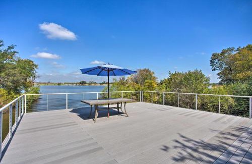 Granbury House | Premier Lakefront Living with Private Dock and Game Room