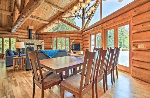Lutsen House | Scenic Lakefront Log Cabin with Dock Near Lutsen Mountain