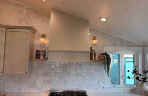 Bass Lake House | Lakefront Getaway: Hot Tub, Kayaks & Bikes Await You