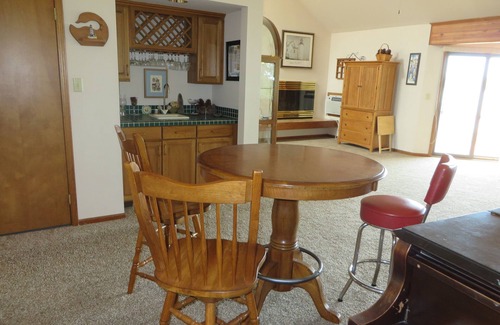 St Ignace House | Picturesque Lakefront Views Near Mackinac Bridge