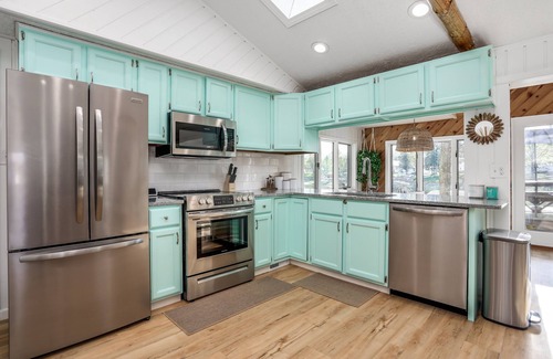 Gladwin House | Lakefront Oasis with Private Beach & Pool - 10/10 Rating!