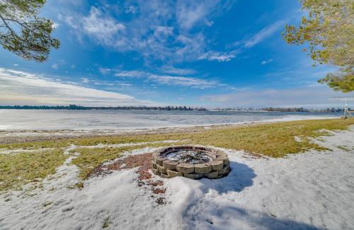 Oscoda House | Lakefront Oscoda Getaway: Fire Pit & Pet Friendly Haven