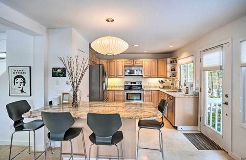 Otis House | Lakefront Otis Home: Breathtaking Views & Spa Retreat