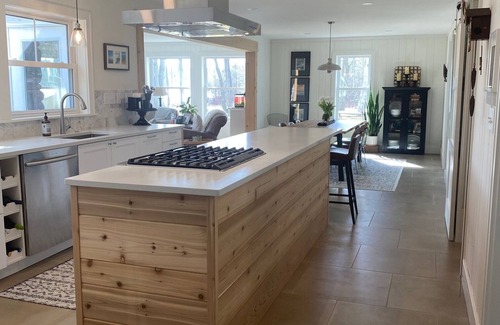 Lake Leelanau House | Exceptional Lakefront Pickleball Retreat with Ocean Views