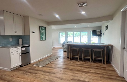 Shawanese House | Lakefront Retreat with Private Dock, Sunset Views, and Gas Firepit