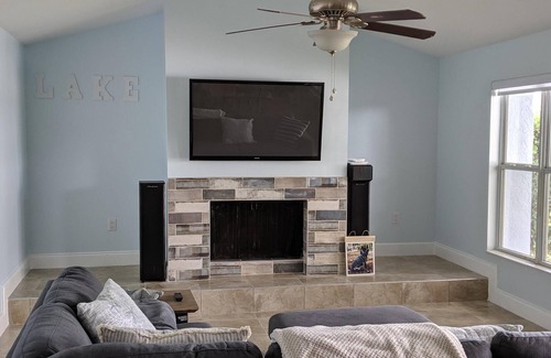 Lake Placid House | Lakefront Retreat with dock, fishing and beautiful sunsets. Winter rates open.