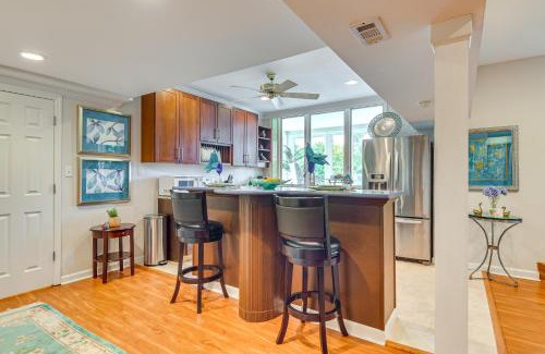 Columbia Apartment | Waterfront Columbia Studio with Private Pool and Patio