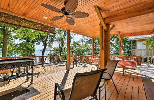 Rutledge House | Serene Lakefront Rutledge Home with Fire Pit & Dock Access