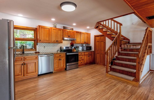 Whiteside House | Serene Lakefront Retreat: Hot Tub, Dock & Pet Friendly!