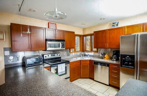 Lake Ariel House | Lakefront Retreat with Hot Tub, Pool Table & Kayaks