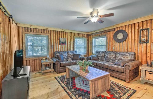Tomahawk House | Lakefront Tomahawk Cabin with Boat Dock and Family-Friendly Perks