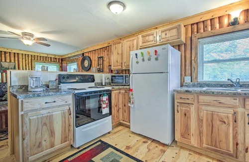 Tomahawk House | Lakefront Tomahawk Cabin with Boat Dock and Family-Friendly Perks