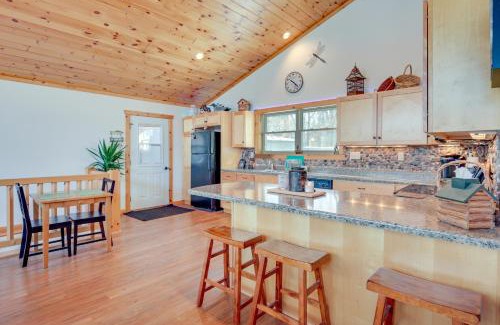 Tomahawk House | Inviting Lakefront Tomahawk Getaway with Deck & Fireplaces
