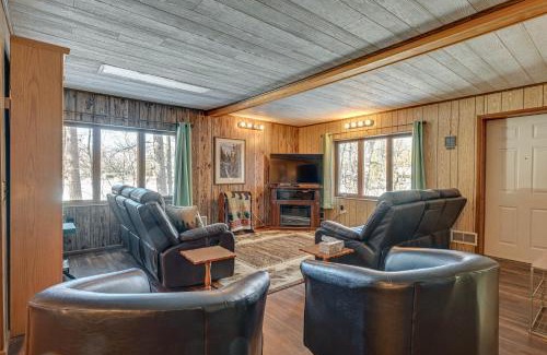 Townsend House | Lakefront Townsend Cabin with Dock and Fire Pit Retreat