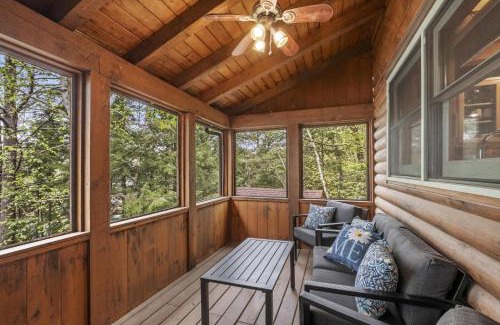 Sanbornton House | Serene Lakefront Retreat: Family-Friendly Log House Escape