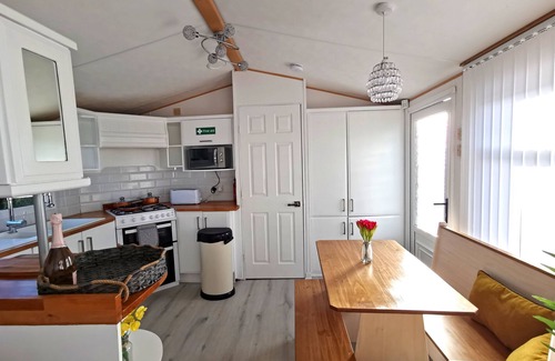 Overstone Cabin | Tranquil Overstone Holiday Park: Pet-Friendly Lake Views