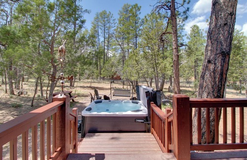 Lakeside Cottage | Inviting Lakeside Cabin with Fire Pit and Hot Tub Retreat