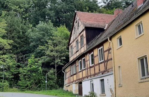 Burgk Apartment | Charming Bergk Apartment with Garden and Pet-Friendly Stays