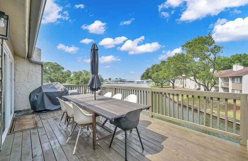 Walden on Lake Conroe House | Explore Lake Adventures with Boat Dock and Pool Access