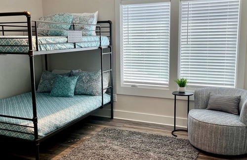 Flowery Branch House | Lakeview Retreat with Game Room and Family-Friendly Perks