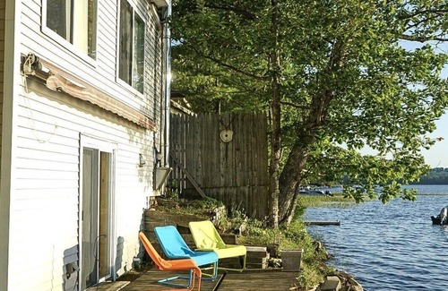 Poland House | Cozy Lakeside Retreat with Bunkhouse and Ocean Views