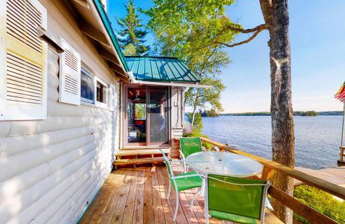 Greenville House | Elegantly Serene Lakeside Legacy with Private Beach Access