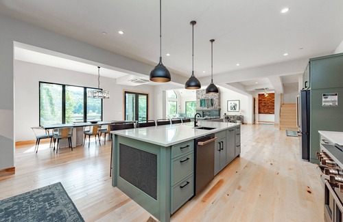 McHenry House | Experience Stone Manor: Lakefront Bliss with Private Pool