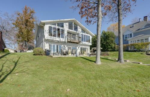 Sister Lakes House | Idyllic Lakeside Retreat with Boat Dock & Cozy Fireplace