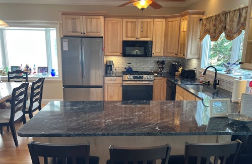 Hopatcong House | Elegant Lakeside Retreat with Spa and Ocean Views