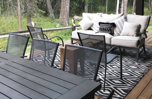 Whitefish Apartment | Lakeview Escape l Luxury Home #3 w/Sauna, Fireplace & Large Private Deck