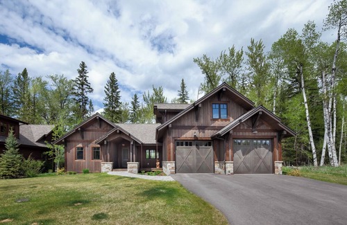Whitefish Apartment | Lakeview Escape l Luxury Home #3 w/Sauna, Fireplace & Large Private Deck