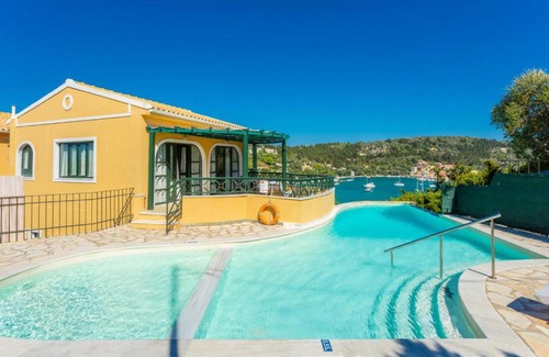 Lakka Villa | Discover Lakka Bay View Collection: Poolside Family Retreat