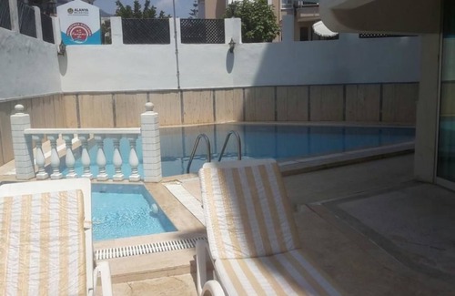 Alanya Apartment | Cozy Lale Apart with Pool and Ocean View Awaits You