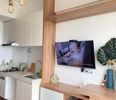 Bumi Serpong Damai Apartment | Cozy Skyhouse Bsd Studio with Ocean View and Pool Access